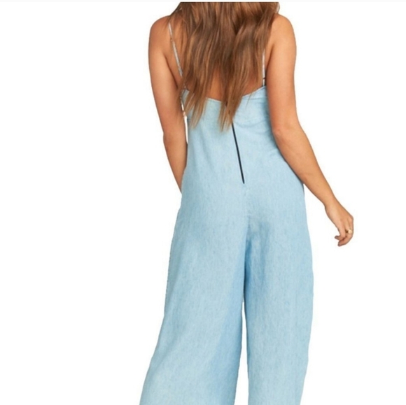 SHOW ME YOUR MUMU Paolo Playsuit in Shore Chambray Size XS - Picture 5 of 16